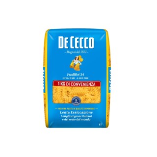 PASTA DE CECCO FUSILLI N° 34 1 KG