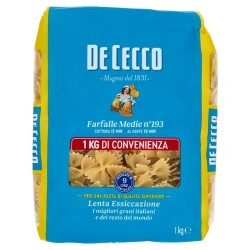 DE CECCO FARFALLE MEDIE N°193 1 KG