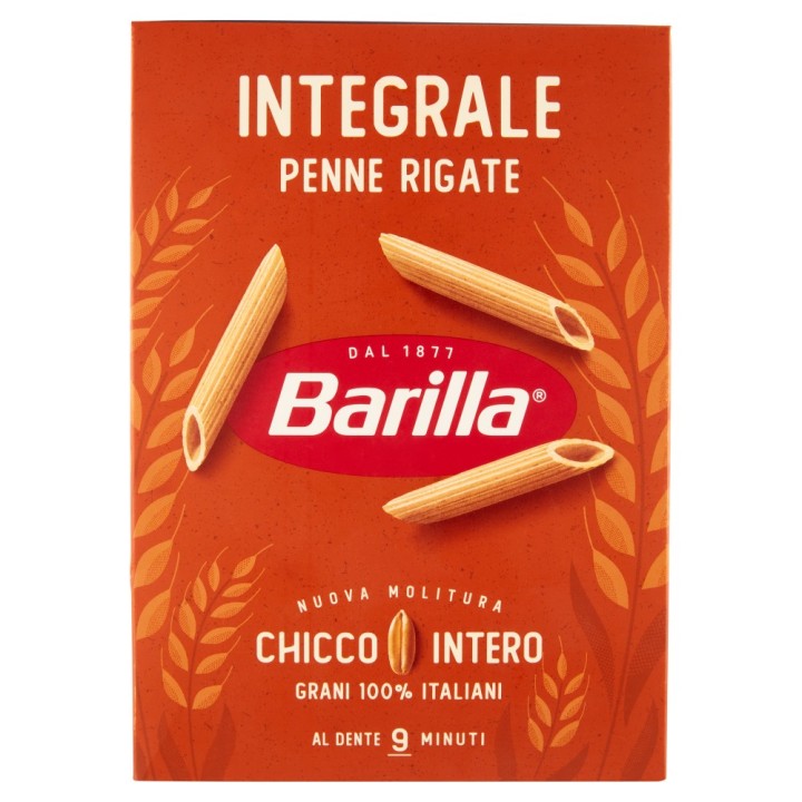 PASTA BARILLA INTEGRALE PENNE RIGATE 500 GR