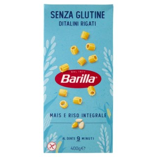 PASTA BARILLA DITALINI SENZA GLUTINE 400 GR