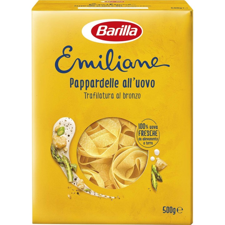 PAPPARDELLE ALL'UOVO BARILLA 500GR
