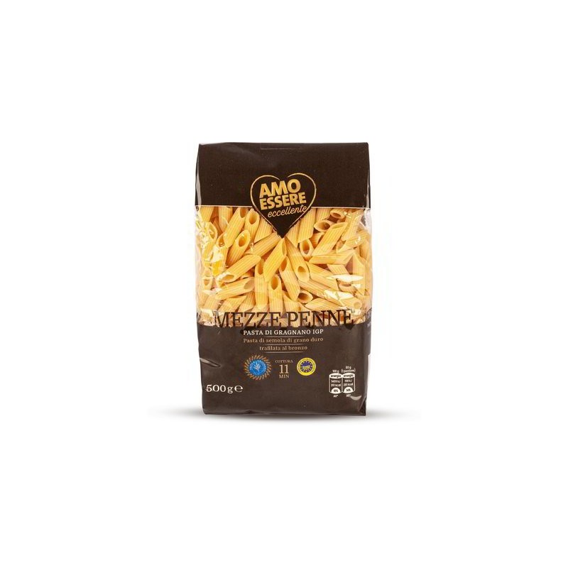 MEZZE PENNE DE GRAGNANO IGP 500 GR