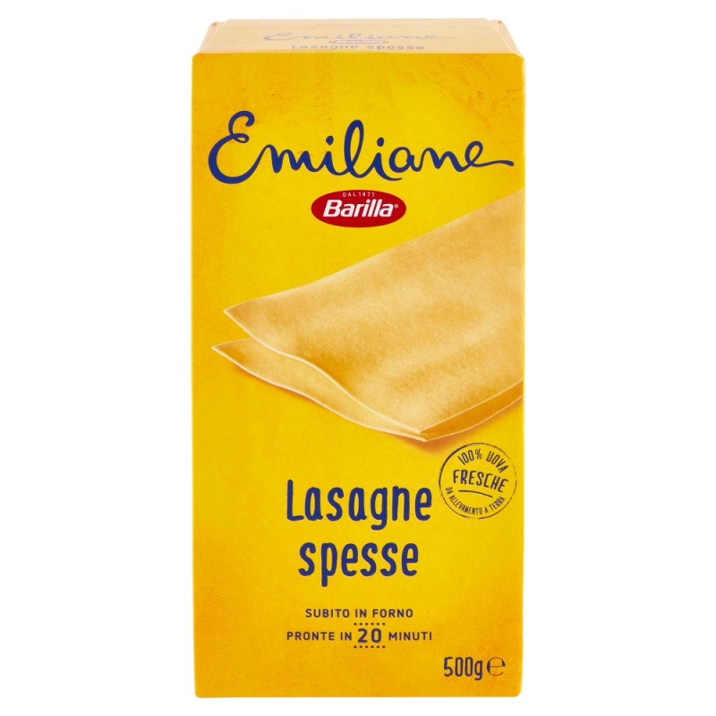 LASAGNES AUX ŒUFS BARILLA 500 GR