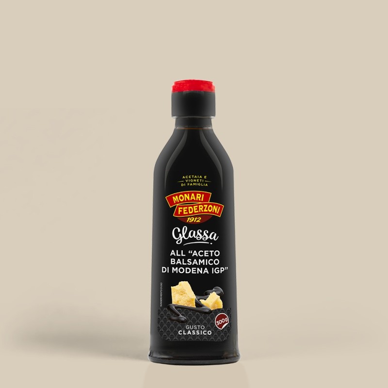 MONARI FEDERZONI CRÈME AU VINAIGRE BALSAMIQUE DE MODÈNE IGP CLASSIQUE 250 ML