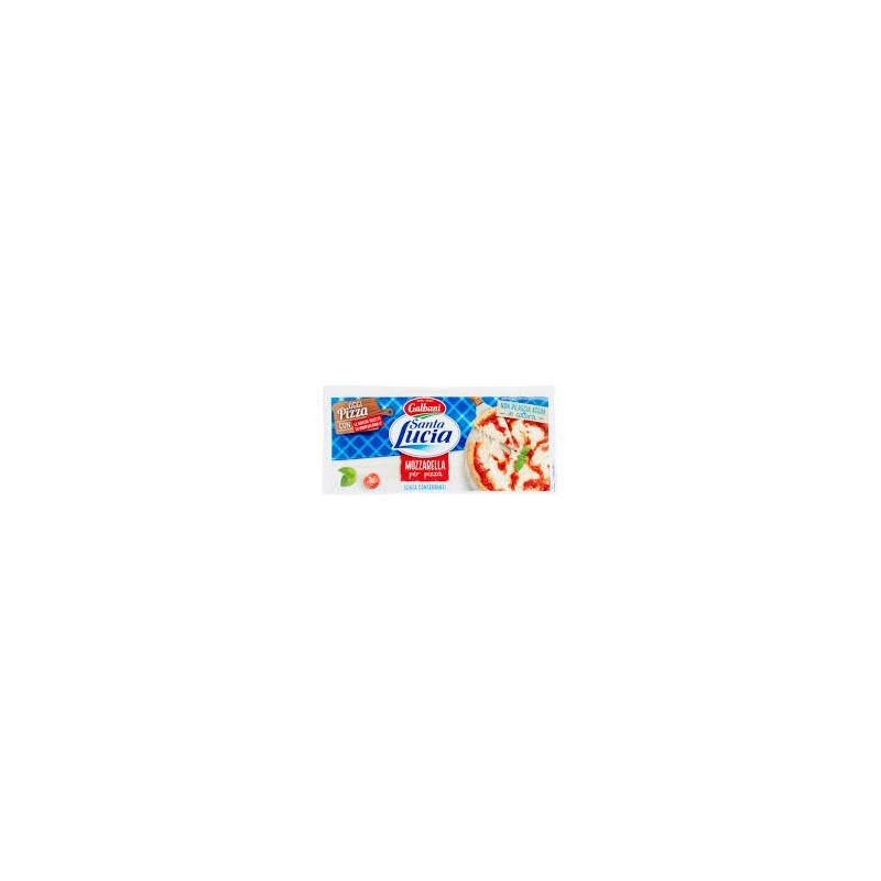MOZZARELLA POUR PIZZA SANTA LUCIA 400 GR