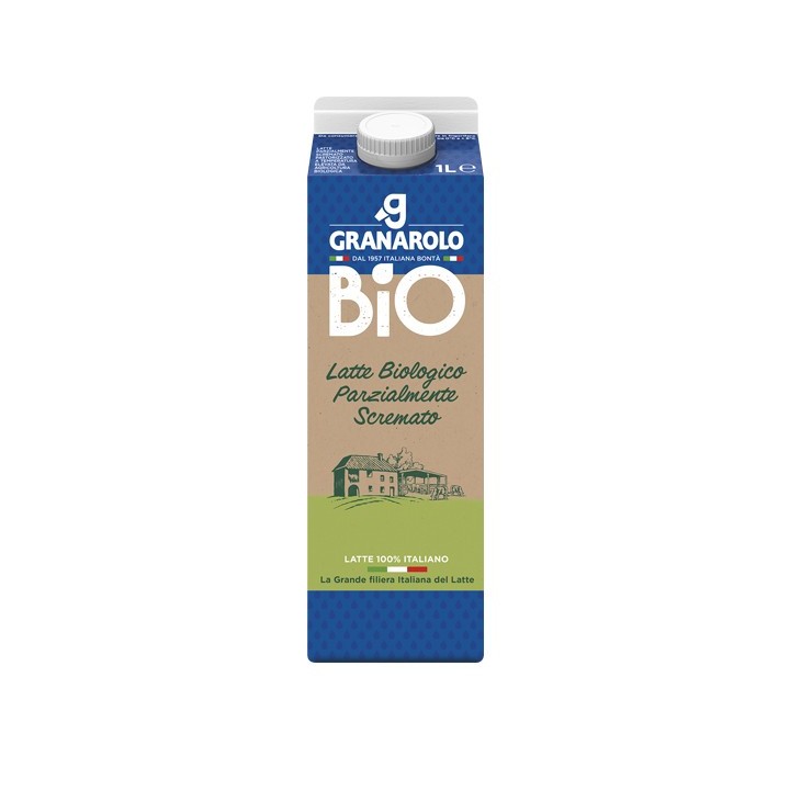 Granarolo Biologico Latte Bio Parzialmente Scremato 1 Lt