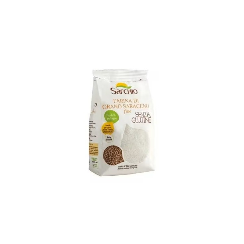 SARCHIO FARINE FINE DE SARRASIN BIO SANS GLUTEN 500 GR