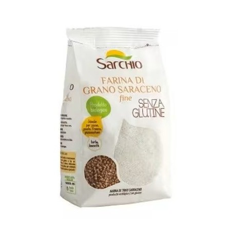 SARCHIO FARINE FINE DE SARRASIN BIO SANS GLUTEN 500 GR