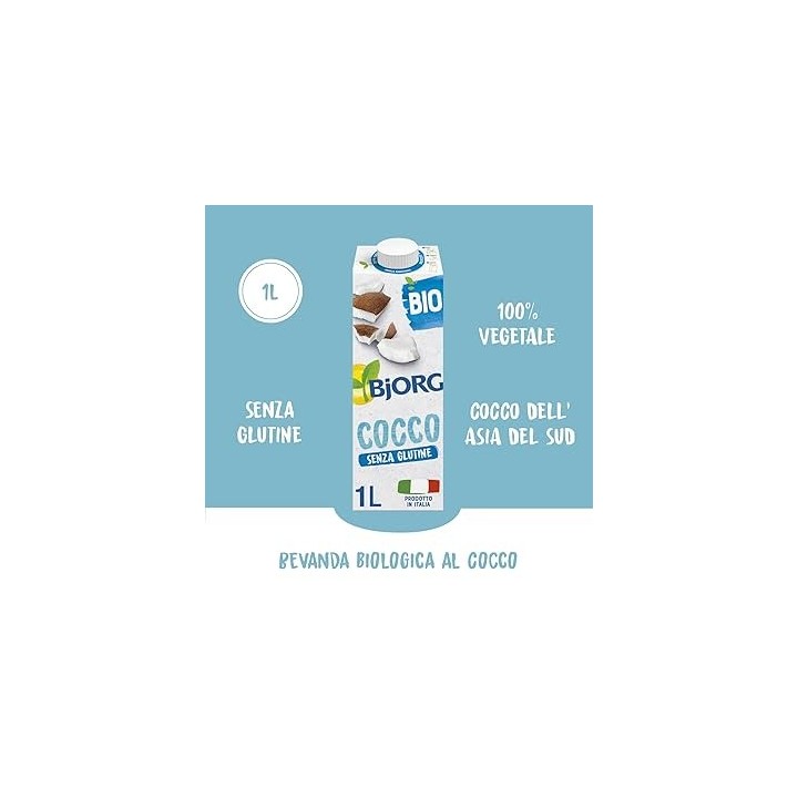 LATTE DI COCCO BJORG 1 LT