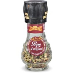 MÉLANGE 4 POIVRES EN GRAINS AVEC MOULIN 35 GR