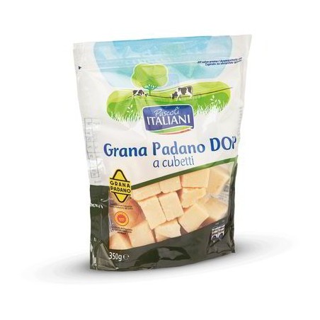 GRANA PADANO DOP EN CUBES 350 GR