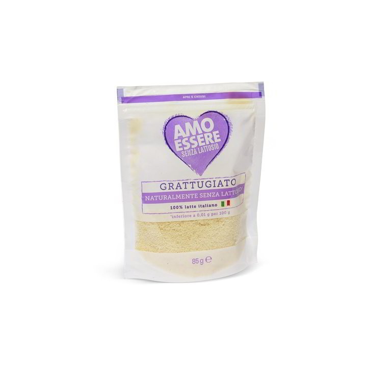 Formaggio grattugiato senza lattosio 85 gr