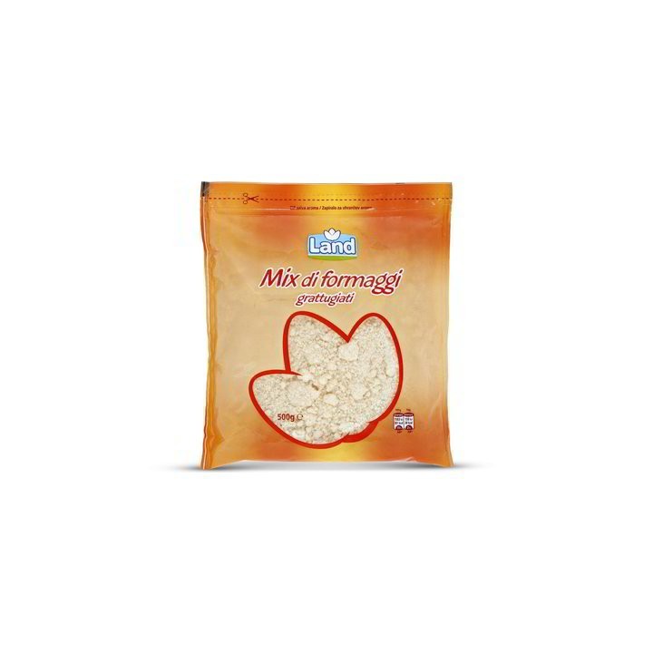 FORMAGGIO GRATTUGIATO MIX 500 GR