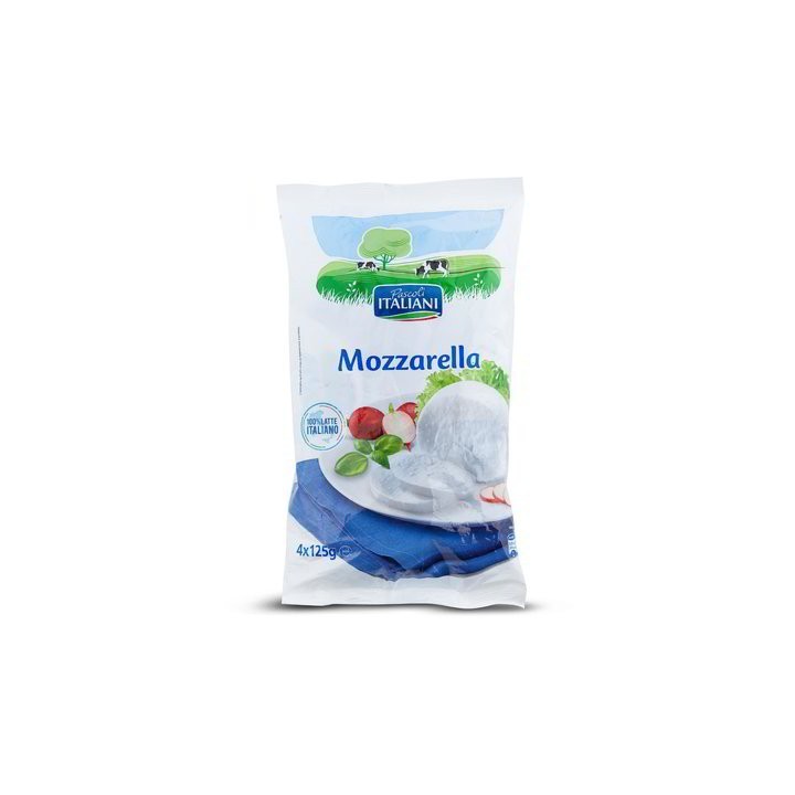 Bustone di mozzarelle 4 pezzi 4x125gr