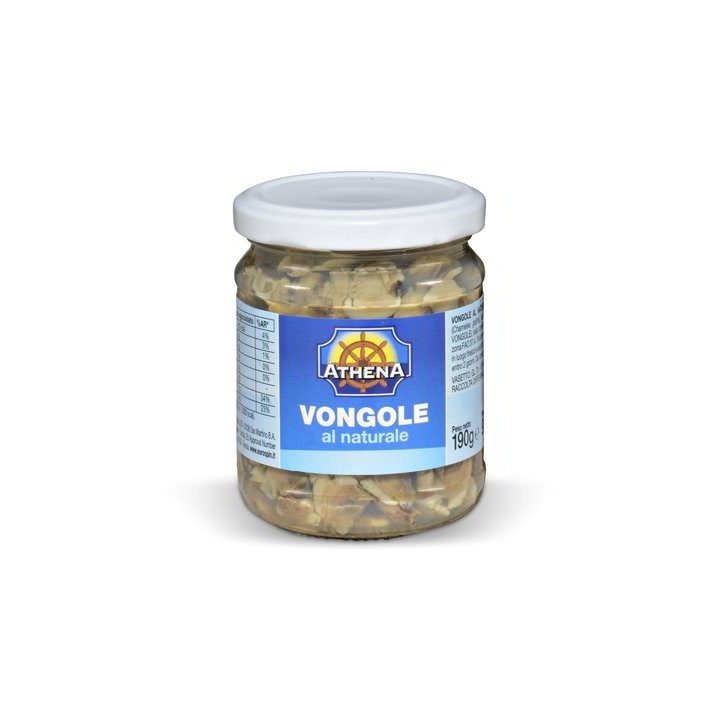 VONGOLE AL NATURALE 190 gr