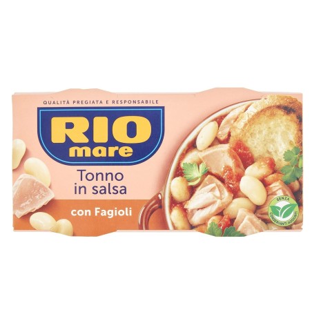 RIO MARE FAGIOLI E TONNO HARICOTS ET THON 2 X 160 GR