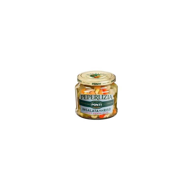 PONTI PEPERLIZIA SALADE POUR RIZ LIGHT SANS HUILE 350 GR