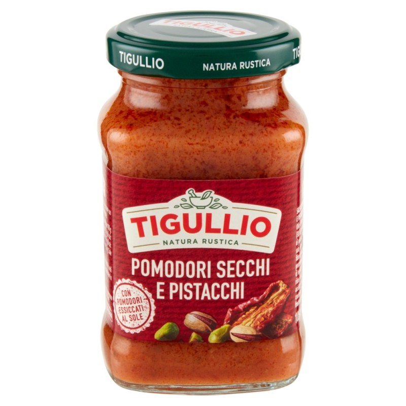 PESTO TIGULLIO TOMATES SÉCHÉES ET PISTACHES 180 GR