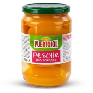 PESCHE ALLO SCIROPPO PUERTOSOL 680 GR