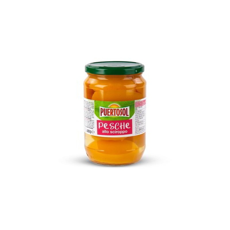 PÊCHES AU SIROP PUERTOSOL 680 GR