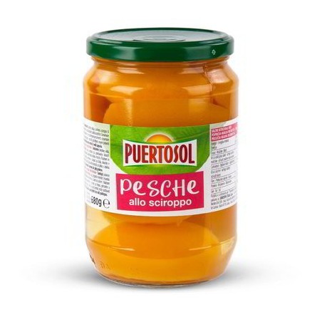 PÊCHES AU SIROP PUERTOSOL 680 GR