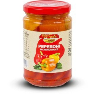 PEPERONI IN AGRODOLCE 300 GR