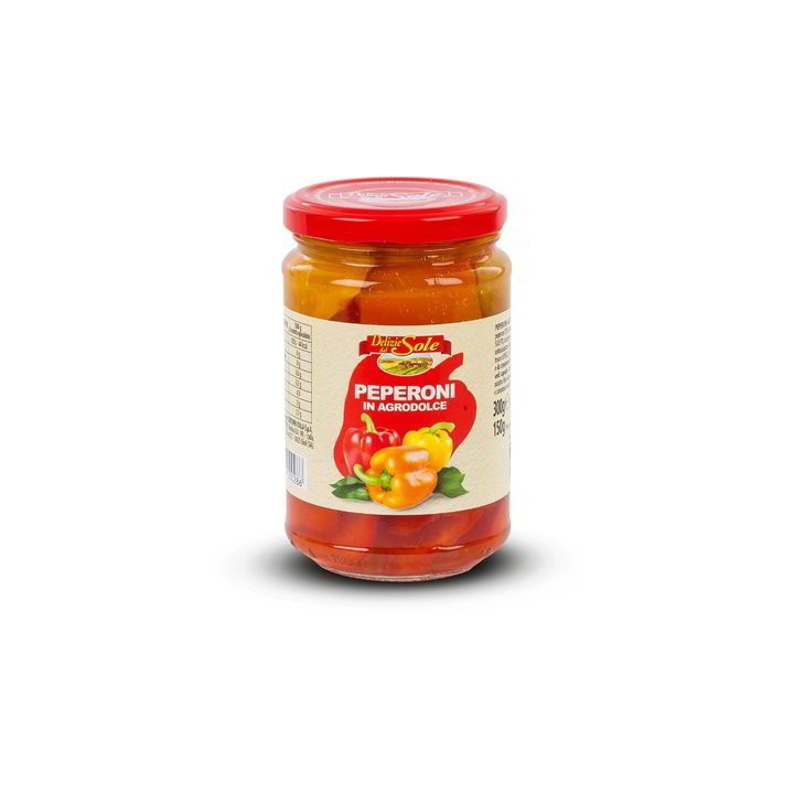 PEPERONI IN AGRODOLCE 300 GR
