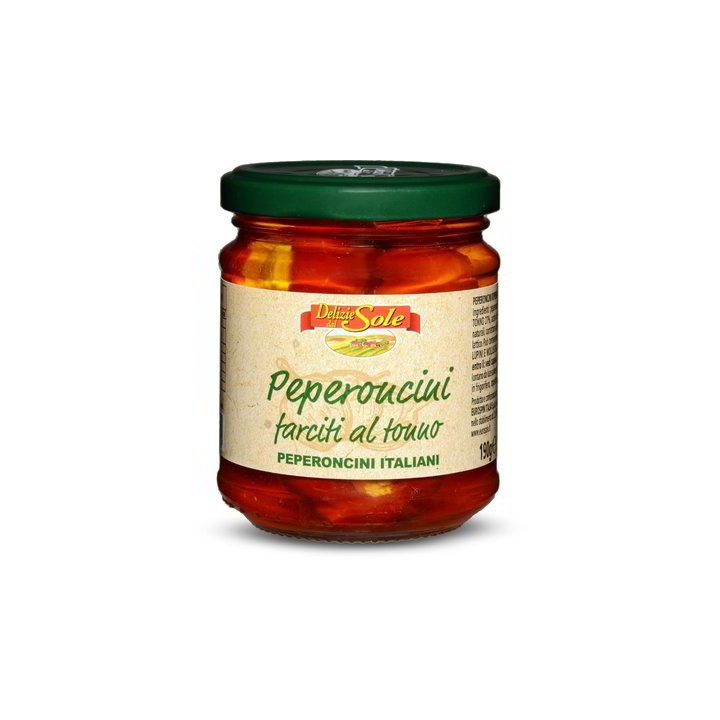 PEPERONCINI RIPIENI AL TONNO SOTTOLIO