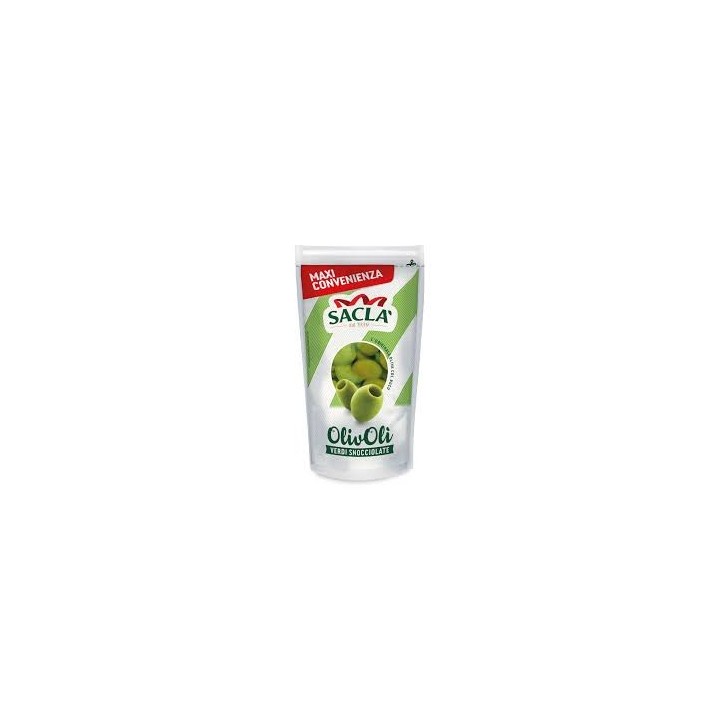 OLIVE VERDI GRANDI SNOCCIOLATE SACLA' 375 GR
