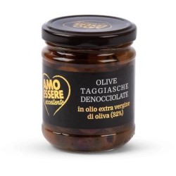 OLIVES TAGGIASCHE DÉNOYAUTÉES 180 GR