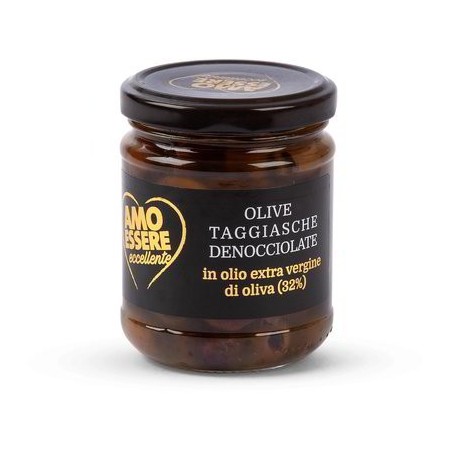 OLIVES TAGGIASCHE DÉNOYAUTÉES 180 GR