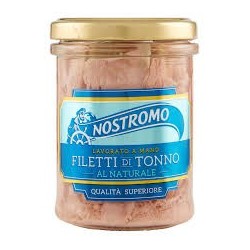 NOSTROMO FILETS DE THON AU NATUREL 180 GR
