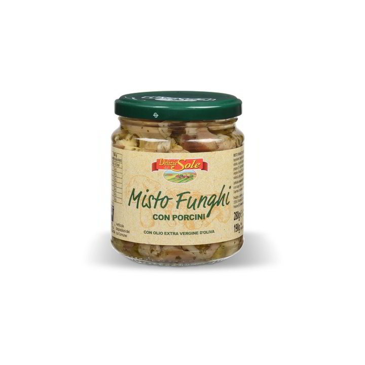 MISTO FUNGHI CON PORCINI SOTTOLIO 290GR