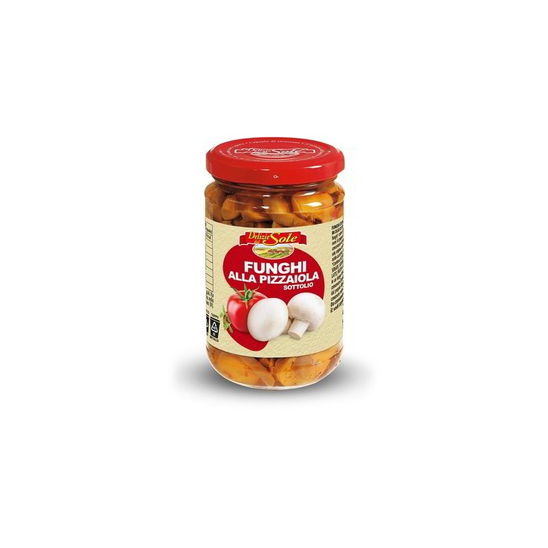CHAMPIGNONS À LA PIZZAIOLA À L’HUILE 285 GR