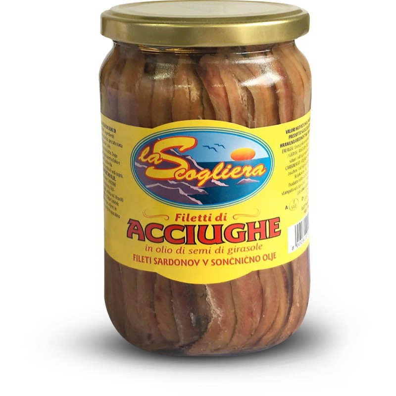 FILETS D’ANCHOIS BOCAL 770 GR