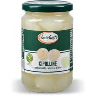 CIPOLLINE AROMATIZZATE CON ACETO DI VINO 300 GR