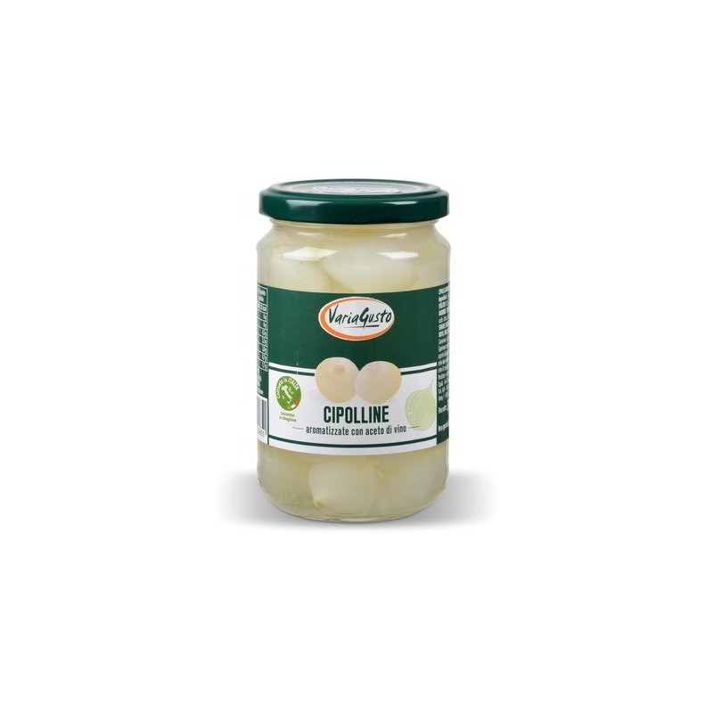 CIPOLLINE AROMATIZZATE CON ACETO DI VINO 300 GR