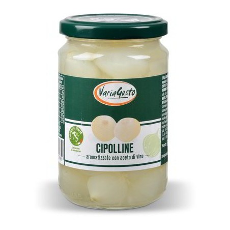 CIPOLLINE AROMATIZZATE CON ACETO DI VINO 300 GR