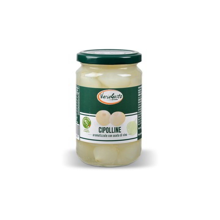 CIPOLLINE AROMATIZZATE CON ACETO DI VINO 300 GR