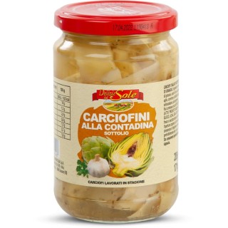 CARCIOFINI ALLA CONTADINA SOTTOLIO 285 gr