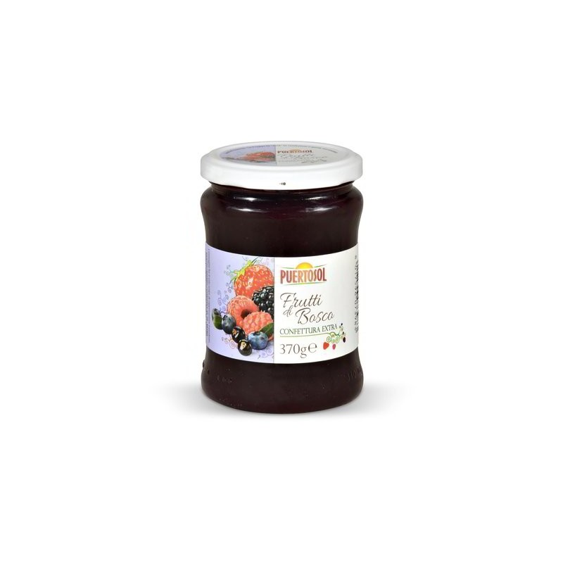 CONFITURE EXTRA FRUITS DES BOIS PUERTOSOL 370 GR