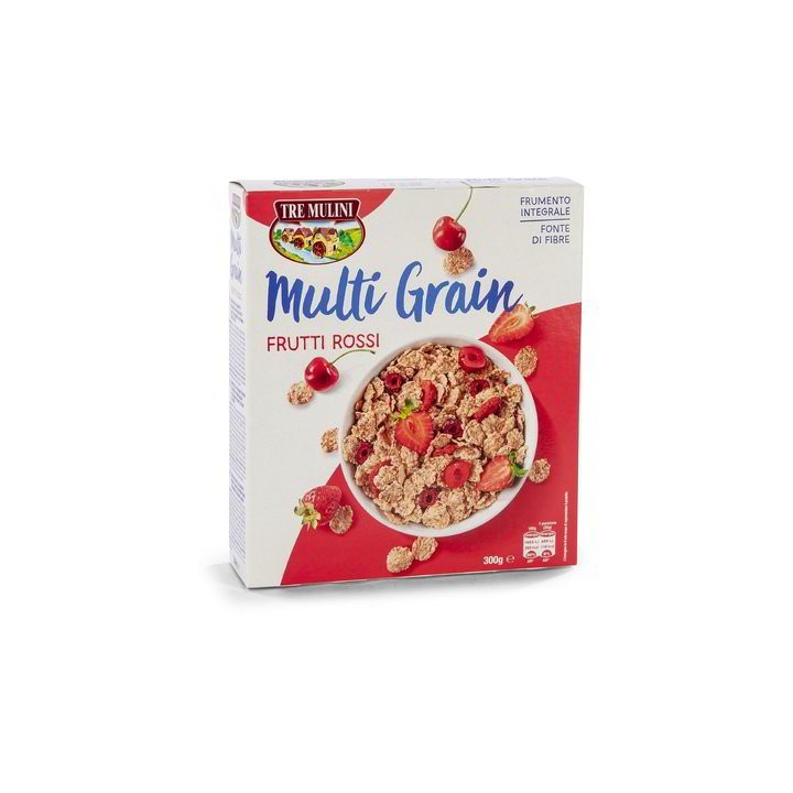 MULTI GRAIN FRUTTI ROSSI 300 GR