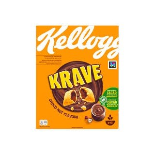 KELLOGS CHOCO KRAVE CIOCCOLATO/NOCCIOLA 410 GR