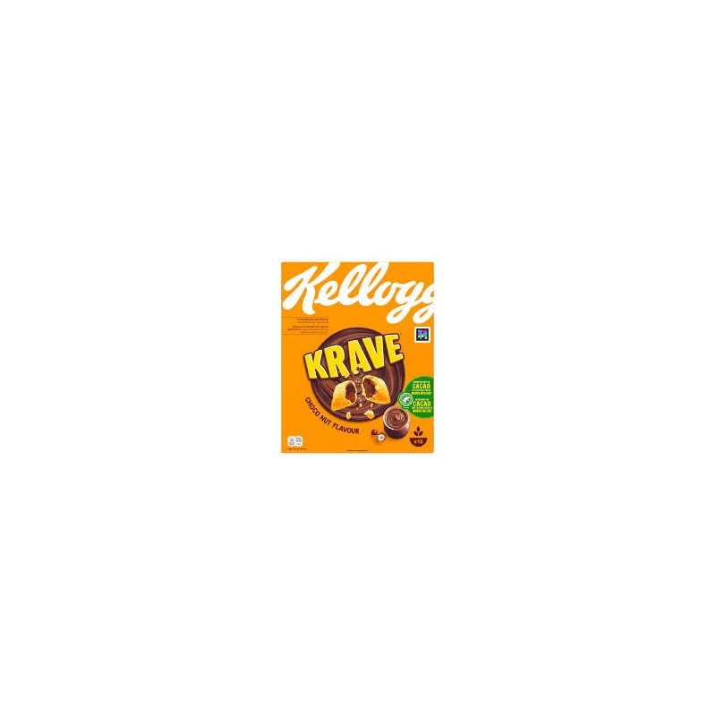 KELLOGG'S CHOCO KRAVE CHOCOLAT/NOISETTE 410 GR