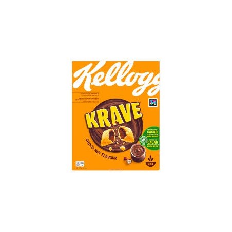 KELLOGG'S CHOCO KRAVE CHOCOLAT/NOISETTE 410 GR