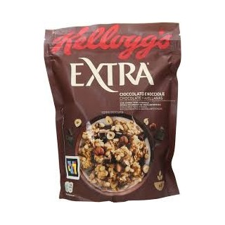 Kellogg's Extra Cioccolato e Nocciole 375 gr