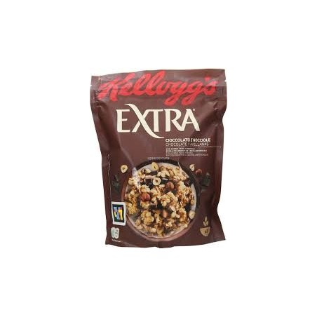 KELLOGG'S EXTRA CHOCOLAT ET NOISETTES 375 GR
