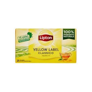 Lipton yellow label classico 25 filtri 37,5 gr