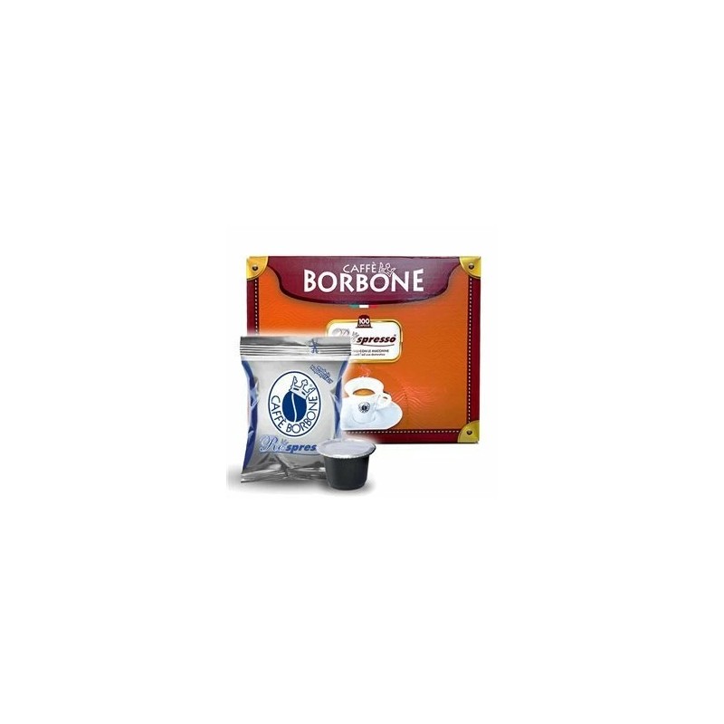 CAFÉ BORBONE 100 CAPSULES COMPATIBLES NESPRESSO MÉLANGE BLEU