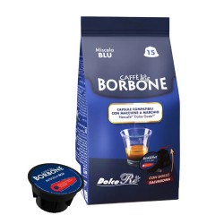 CAFÉ BORBONE DOLCE GUSTO MÉLANGE BLEU 15 CAPSULES